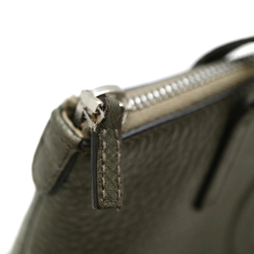 GUCCI Interlocking GG Soho Handbag Leather Gray - Picture 8 of 10
